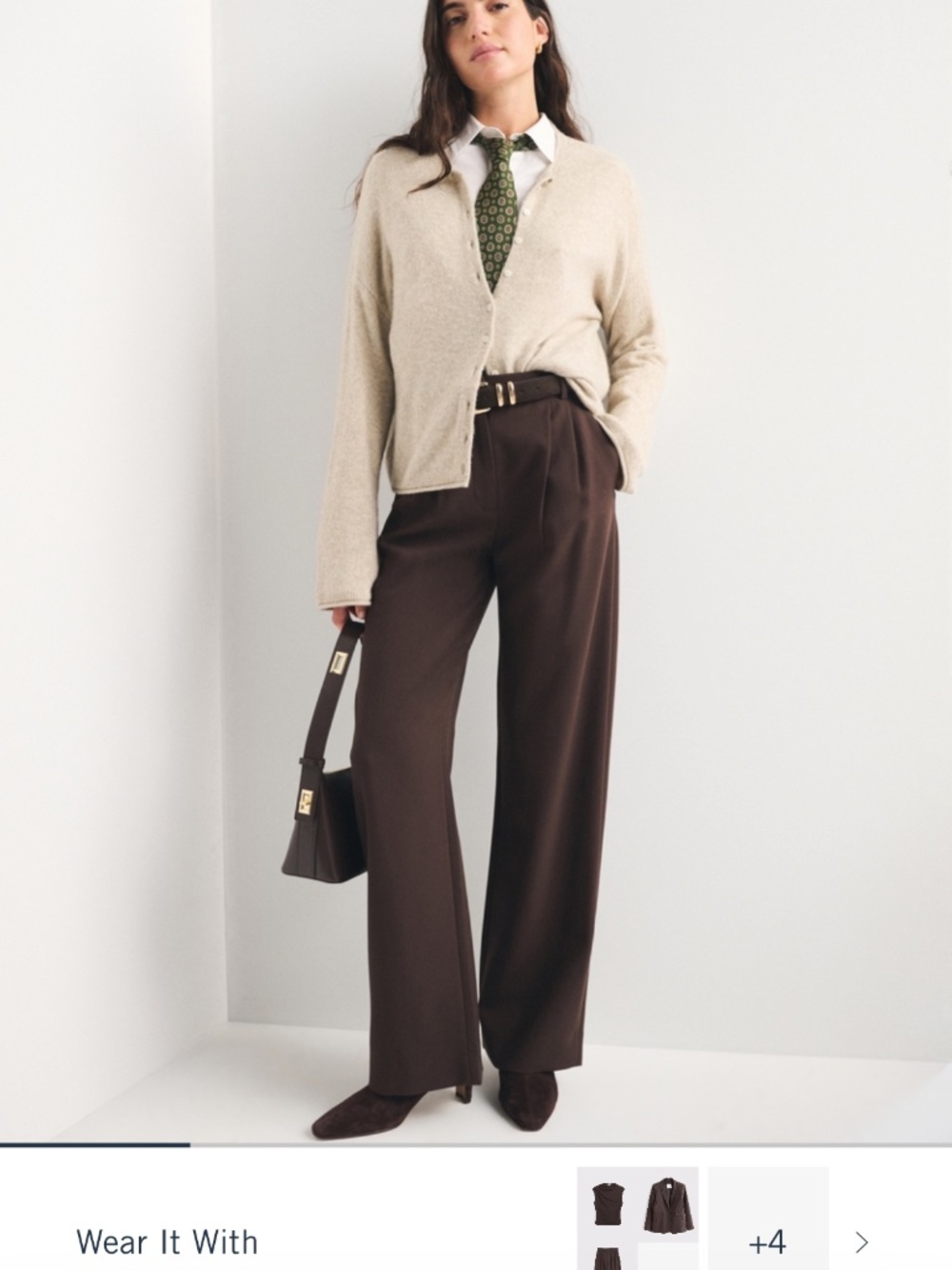 Abercrombie Sloan Wide Leg Pant